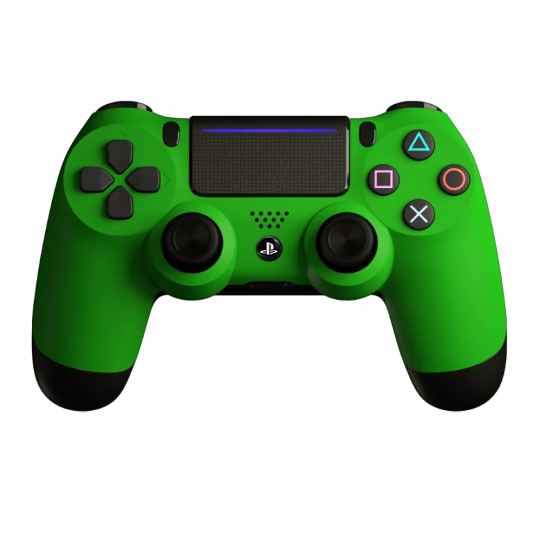 nagashock custom ps4 pro controller green