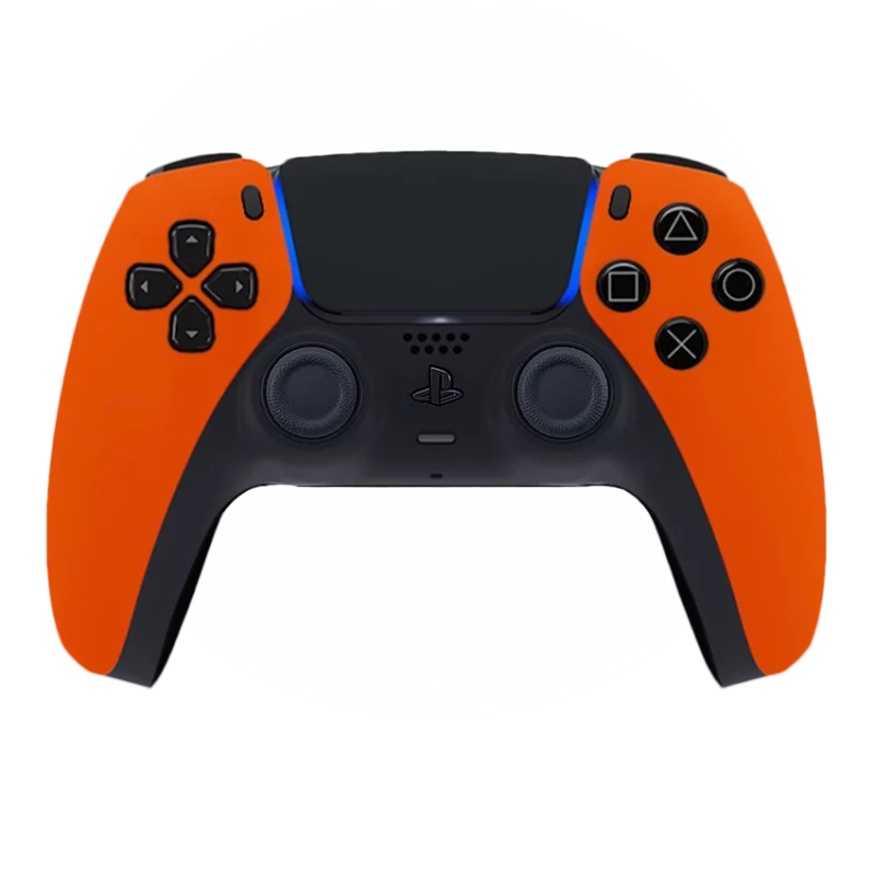 nagashock custom ps5 pro controller soft touch orange