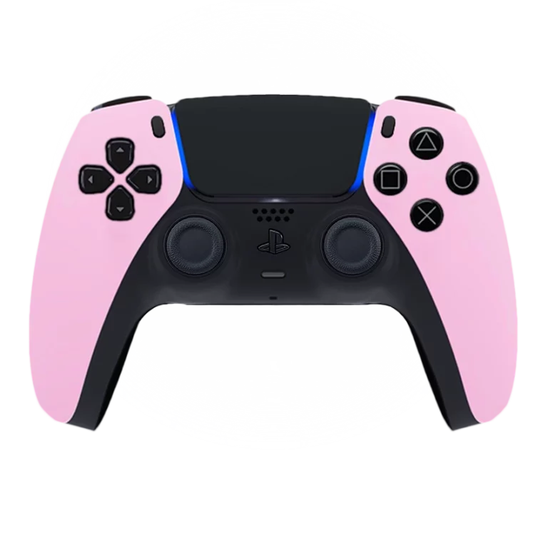 nagashock custom ps5 pro controller soft touch pink