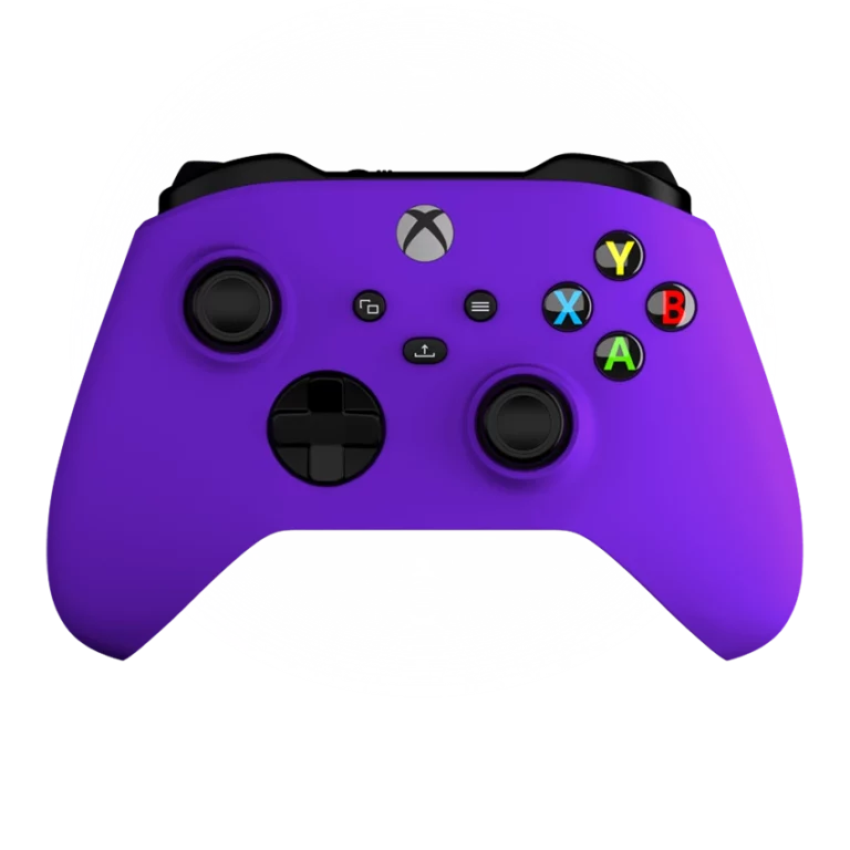 nagashock custom xbox series x pro controller purple
