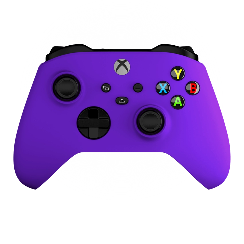 Xbox One Series XS Custom Soft Touch Controller - Soft Touch Feel, Added  Grip, Vibrant Purple Color - Compatible with Xbox One, Series X, Series S