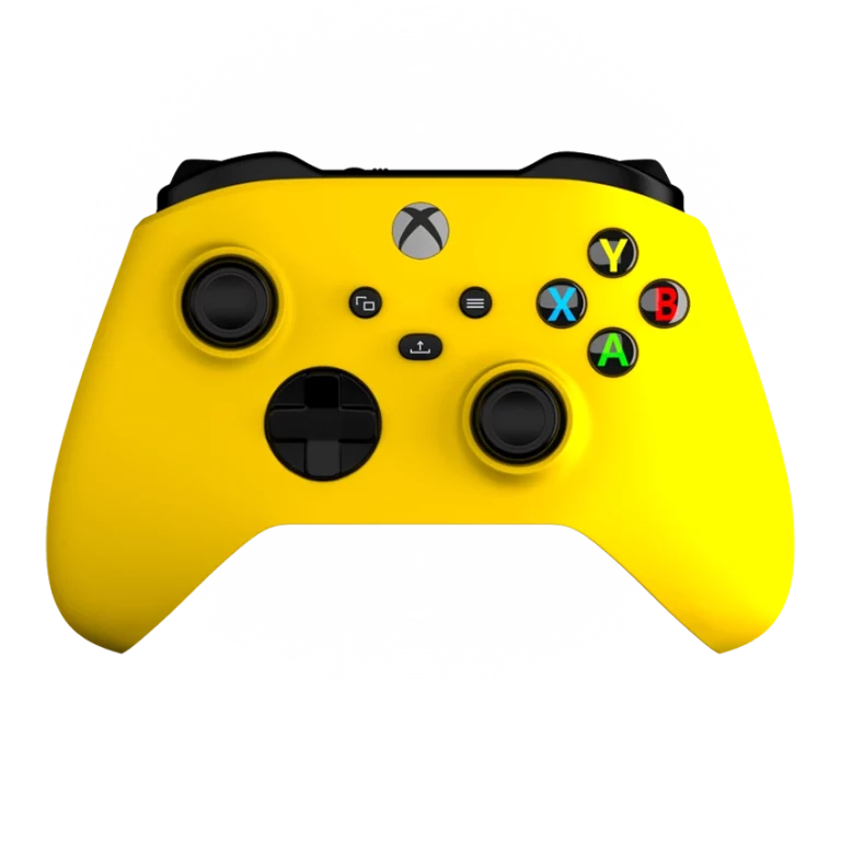 nagashock custom xbox series x pro controller yellow