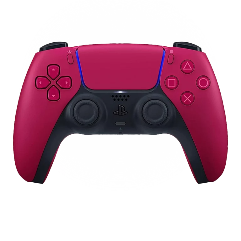 Cosmic Red PS5 PRO Controller 2 back buttons, mouse click triggers
