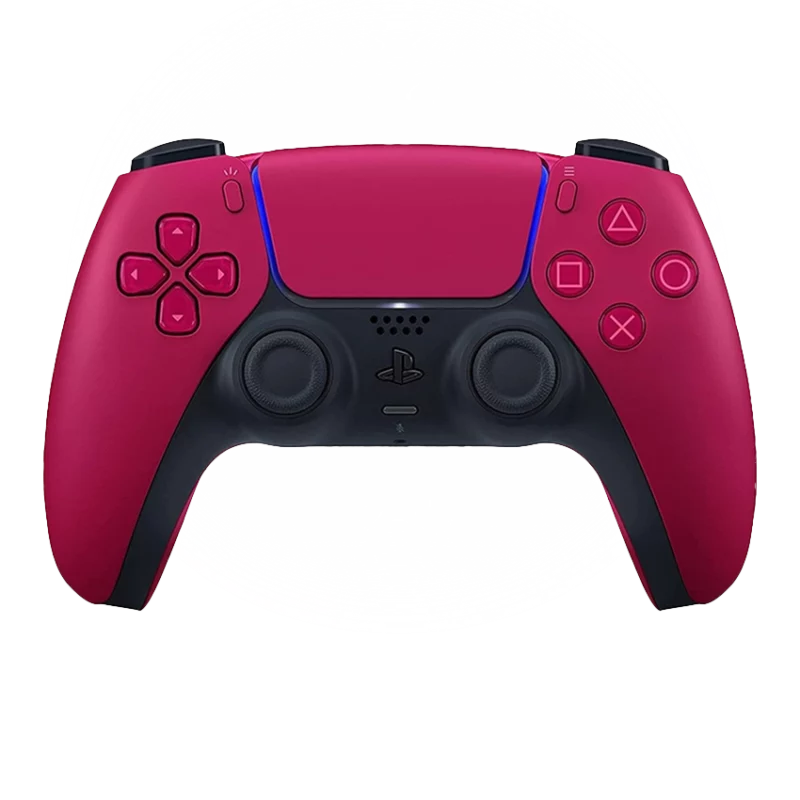 Cosmic Red PS5 PRO Controller 2 back buttons, mouse click triggers