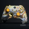 Xbox Series X PRO Custom Controller with custom graphics and gold buttons